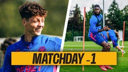 First-team training, departing for Newcastle and Molineux abseil | Matchday -1 