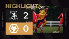 Disappointment on Teesside for young Wolves | Middlesbrough 2-0 Wolves U18s Highlights