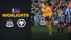 Wolves knock out Newcastle to reach fourth round! | Newcastle 1-5 Wolves Women | Women’s FA Cup highlights