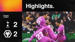 Hwang and Strand Larsen on target! | Tottenham Hotspur 2-2 Wolves | Highlights