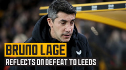 Lage reflects on defeat to Leeds