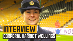 Corporal Harriet Wellings on balancing a career in the RAF and football