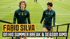 Silva refreshed after his summer break and ready to go!