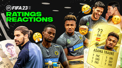 Wolves players react to their FIFA23 ratings! | Ruben Neves delivers the cards