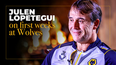 Julen Lopetegui on first impressions of Wolves and Marbella training camp