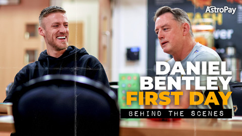 Dan Bentley's first day! | Behind the scenes with our latest signing