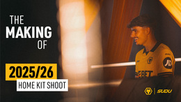 The making of SUDU's Wolves 2025/26 Home Kit shoot