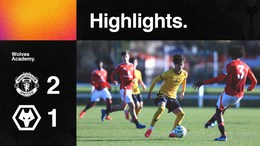 Defeat to the red devils | Manchester United 2-1 Wolves | U18 Highlights