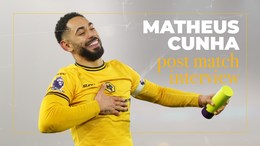 Goalscorer Matheus Cunha reflects on POTM performance