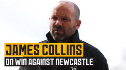 Collins on U23s' rout against Newcastle