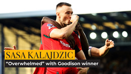 Kalajdzic on winning goal over Everton