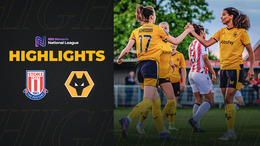 Wolves Women make it back-to-back 5-0 wins! | Stoke City 0-5 Wolves Women | Highlights