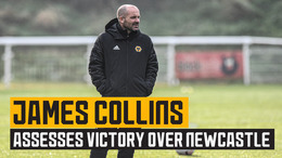 Collins reflects on a comfortable victory