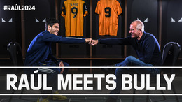 Raúl Meets Bully! | Wolves number nines talk goalscoring and Jimenez's new contract #Raúl2024
