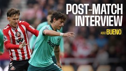 Hugo Bueno speaks after Sunderland defeat