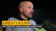 Collins on strange game against West Ham