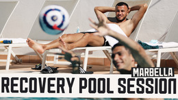 Head Tennis, Volleyball & Water Aerobics | Match recovery in the pool!