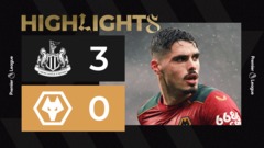 Defeat at St James' Park | Newcastle United 3-0 Wolves | Highlights
