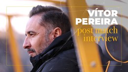 Vitor Pereira reflects on home defeat to Arsenal