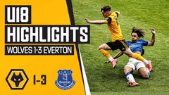 Tipton's deflected effort isn't enough for young Wolves! | Wolves 1-3 Everton | U18's Highlights