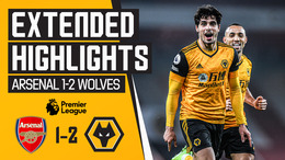 Our first ever win at the Emirates Stadium | Arsenal 1-2 Wolves | Extended Highlights