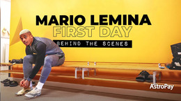 Mario Lemina's first day | Behind the scenes