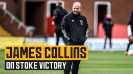 Collins on emphatic Stoke victory