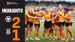 Hughes makes a century | Wolves Women 2-1 Stoke City Women | Highlights