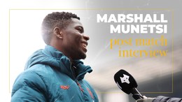 Marshall Munetsi on making his Wolves debut in the cup