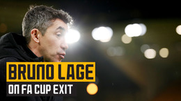Bruno Lage disappointed at cup exit