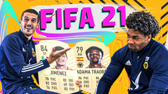 IS ADAMA TRAORE HAPPY THIS YEAR? | WOLVES PLAYERS REACT TO THEIR FIFA 21 RATINGS!
