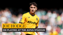 Hodge reflects on playing at the Aviva Stadium