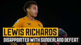 Richard disappointed with defeat to Sunderland