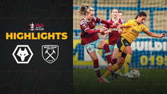 Valiant effort as Wolves bow out of the cup | Wolves Women 0-2 West Ham | Highlights 