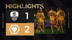 Fraser strike secures win in the EFL Trophy! | Notts County 1-2 Wolves U21s | Highlights