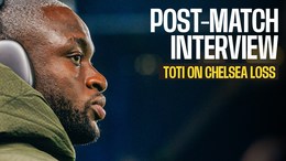 Toti on a tough second half at Chelsea