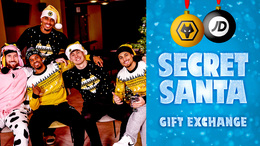 'What is the message behind this!?' | The Wolves secret Santa gift reveal