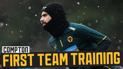 Let it snow! Fresh faces join Wolves training | Training ahead of FA Cup action!
