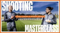 Ruben Neves recreates his best Premier League goals! | Shooting masterclass with Carl Ikeme
