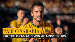 "It was an amazing moment!" | Goalscorer Pablo Sarabia on late comeback win against Spurs!