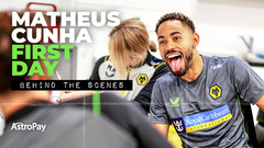 Behind the scenes of Matheus Cunha's first days at Wolves