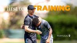 First day of training in Portugal! | Wolves first-team pre-season