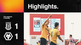 Hwang scores equaliser | Stoke City 1-1 Wolves | Highlights