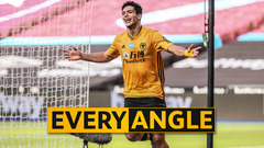 Raul Jimenez breaks his own Premier League record! | Every Angle of his goal vs West Ham