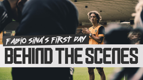 BEHIND THE SCENES OF FABIO SILVA'S SIGNING DAY! | WELCOME TO WOLVES