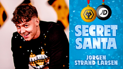 'My mum would be proud!' | Jorgen Strand Larsen wraps Nelson Semedo's Wolves secret Santa gifts