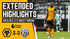 Wolves 2-3 West Bromwich Albion | Extended Highlights