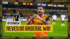Ruben Neves on Arsenal win and personal sacrifices | Matchday Live Extra Interview