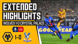 Traore with a left foot rocket! Wolves 1-0 Crystal Palace | FA Cup Extended Highlights