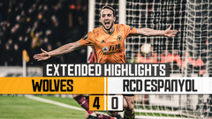 Wolves 4-0 RCD Espanyol | Extended Highlights